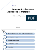 Chap 1 - Introduction Aux Architectectures Distribuees Intergiciels