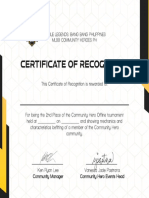 Certificate 2ndplace