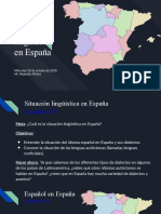 Situación lingüística en España