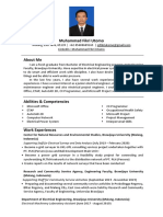 CV - M. Fikri Utomo - PT. Cita Mineral Investindo Tbk. Job Application