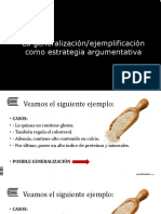 S14 La Generalización Argumentativa