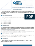 Bolsas de estudo pré-vestibular com descontos de 100% a 80