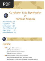 Co-Relation & Its Signification in Portfolio Analysis - Prasun & Group