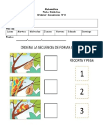 Ficha Didáctica Matemática Secuencias 2