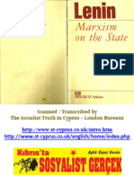 Marxism On The State - Lenin