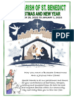 Newsletter 25 TH December 2022 To 1 ST January