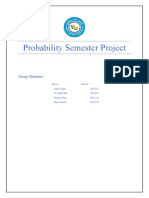Probability Semester Project: Group Members