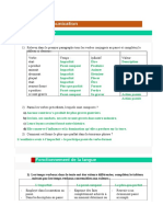 U. I Séqu. 1 Langue Raconter Des Événements Passés