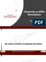 Ultrasonido guía reclutamiento pulmonar ARDS