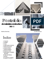 Portafolio - Vidal Mora - M. Constructivos