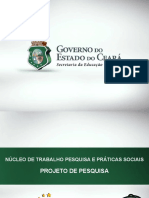 Projeto de pesquisa sobre trabalho e práticas sociais