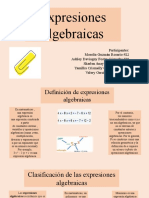 Expresiones algebraicas