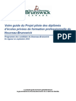 Guide Projet Pilote Diplomes Decoles Privees Formation Professionnelle NB