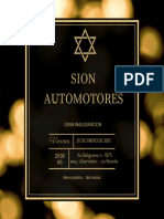 Sion Automotores: Viernes