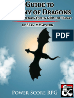 D&D5e - Tyranny of Dragons - A Guide to Tyranny of Dragons (hoard of the dragon queen & rise of tiamat)