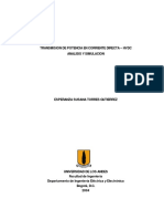 Transmision de Potencia en Corriente Directa - HVDC Analisis Y Simulacion