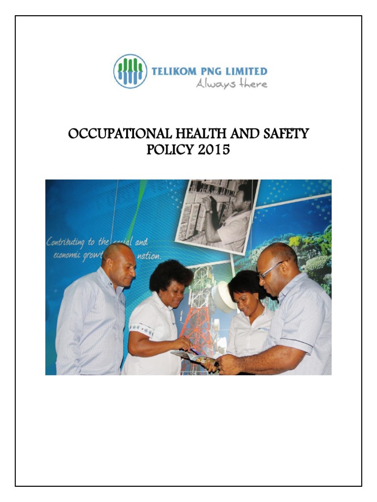Occupational Health and Safety Policy | PDF | Personal Protective ...