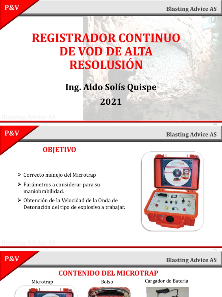 Manejo y Análisis del MicroTrap VOD | PDF | Archivo de computadora ...