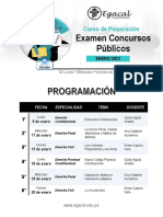 OK HORARIO - Concursos ENE 2023