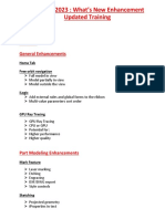 Inventor 2023 What's New Course Outline