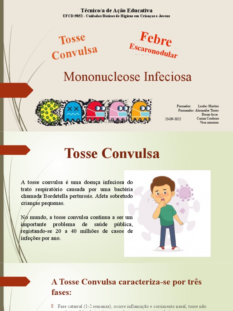 Mononucleose Infecciosa em Crianças | PDF | Infecção | Febre