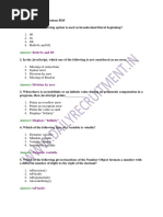 Javascript MCQ Questions PDF