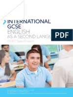 Oxfordaqa International Gcse English As A Second Language Specification