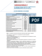 Convocatoria #7