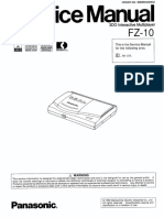 Panasonic 3DO FZ-10 Service Manual (E, For UK)