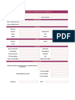 Cadastro de candidatos para vagas de emprego