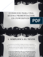 Consejos para Una Buena Presentacion en Powerpoint