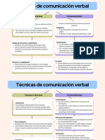 Técnicas de Comunicación Verbal