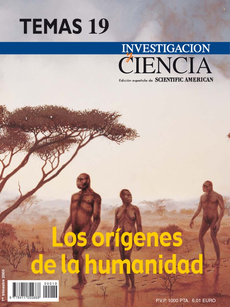Orígenes de la humanidad y homínidos | PDF | Evolución humana | Mono