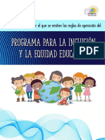 Programa para La Inclusion y La Equidad Educativa