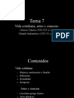 Tema 7. Vida Cotidiana y Cultura en El Mundo Griego Copia 2