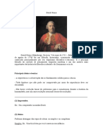 David Hume filósofo escocês