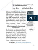 The Effect of Professionalism, Integrity, Competency, and Independence On Audit Quality in The Public Accountant Office of Bali Province