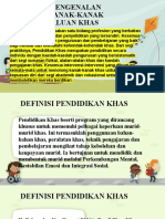 Pengenalan Kepada Kanak-Kanak Berkeperluan Khas