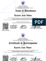 Effective Utilization of Multimedia Materials DepEd TV - Certificates