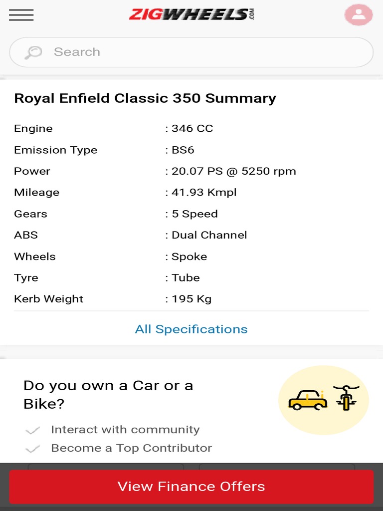royal enfield 350 bs6 weight