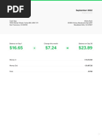 Cash App Monthly Statement Example | PDF | Cash | Investing