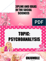 Psychoanalysis Presentation