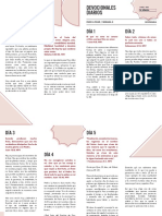 Devocionales sobre el fruto del Espíritu