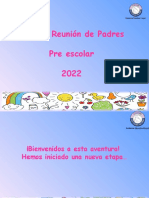 Reunión 2 Pre Escolar 2022