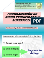 Tema 6. Programación del riego