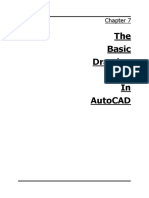 CH 7 The Basic Drawing Tools in AutoCAD