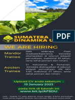 Iklan Loker SDU Update