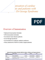 Immunisation of Cardiac Patients and Specific Immunodeficient Conditions