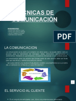 Técnicas de Comunicación