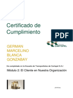 Certificado Cartopel Papa Modulo2